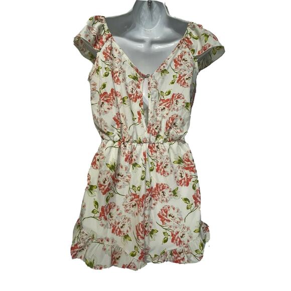 Urban Outfitters Pins & Needles Women's Floral Romper Size XS - Picture 2 of 6